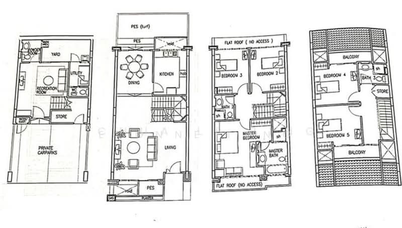 Horizon Green, Ang Mo Kio Avenue 2, 6 Bedrooms, 3,638 sqft, Terraced House For Rent, by Evonne Tang, 500152983 - PropertyGuru.com.sg