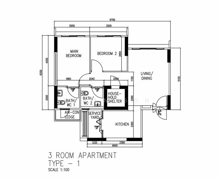 650 Ang Mo Kio Street 61, 650 Ang Mo Kio Street 61, 2 Bedrooms, 721 sqft, HDB Flat For Sale, by Ethan Goh, 500153061 - PropertyGuru.com.sg