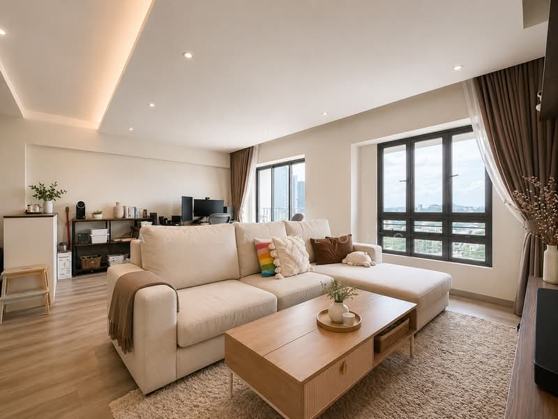 88 Dawson Road, 88 Dawson Road, 3 Bedrooms, 893 sqft, HDB Flat For Sale, by Aaron Leong, 500153075 - Living Room - PropertyGuru.com.sg