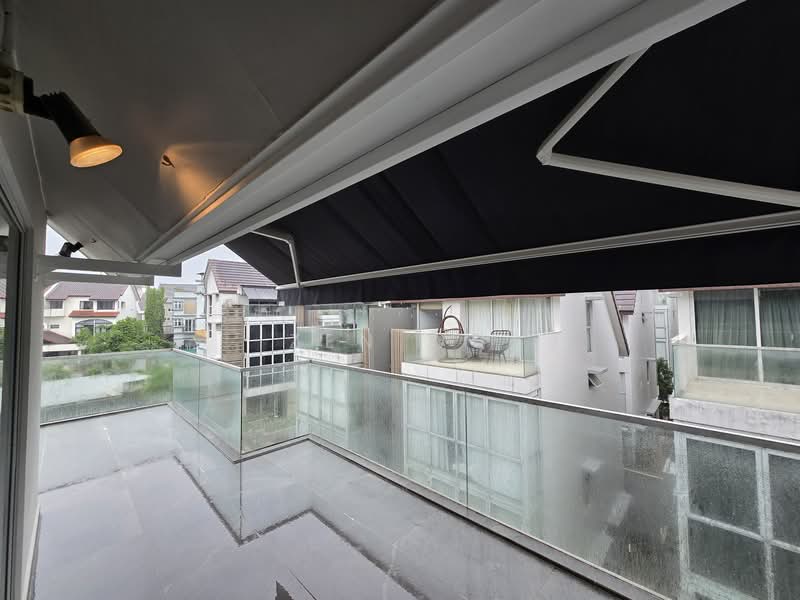 Dalla Vale, 208 Springleaf Avenue, 5 Bedrooms, 3,261 sqft, Cluster House For Rent, by Zen Wu, 500153080 - Attic Floor Roof Terrace - PropertyGuru.com.sg