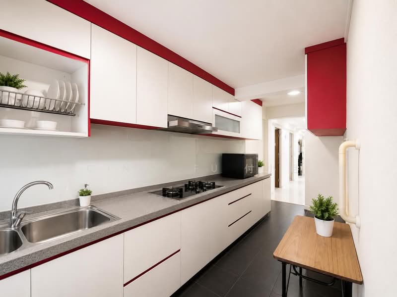 14 Kampong Arang Road, 14 Kampong Arang Road, 3 Bedrooms, 1,152 sqft, HDB Flat For Sale, by Cindy Fu 付小姐, 500153114 - Kitchen - PropertyGuru.com.sg