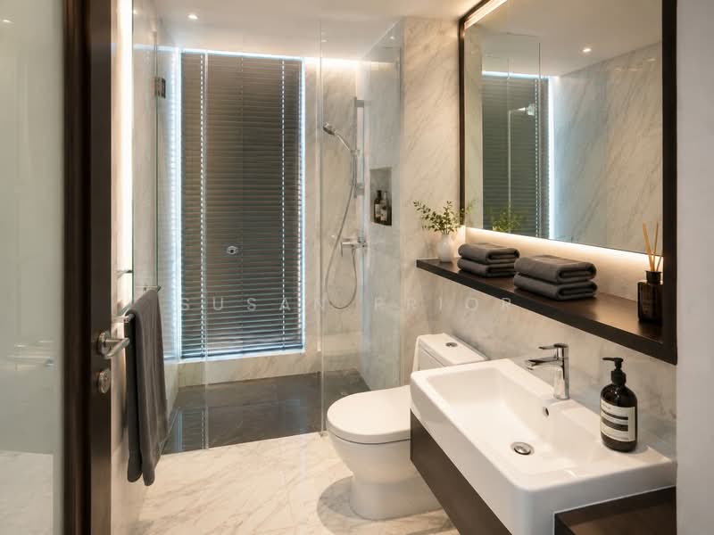 Emerald Hill Luxury 3+1/ Roof Terrace, Emerald Hill Road, 4 Bedrooms, 2,600 sqft, Conservation House For Rent, by Susan Prior, 500153129 - Bathroom - PropertyGuru.com.sg