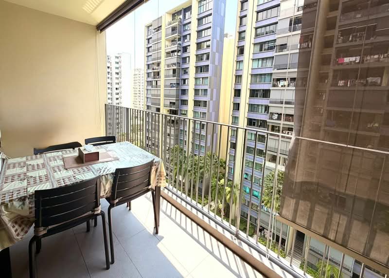 The Amore, 55 Edgedale Plains, 3 Bedrooms, 1,098 sqft, Executive Condominium For Sale, by Azmi Talib, 500153161 - Balcony - PropertyGuru.com.sg