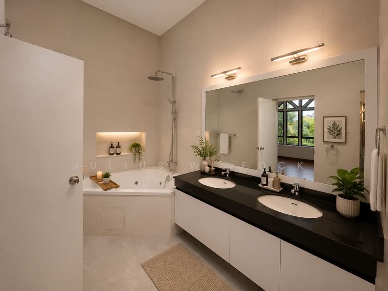 🌟 FINEST GCB GOOD CLASS BUNGALOW, Holland V Bukit Timah Leedon, 6 Bedrooms, 8,500 sqft, Good Class Bungalow For Rent, by Julius WL Fock, 500153162 - Bathroom - PropertyGuru.com.sg