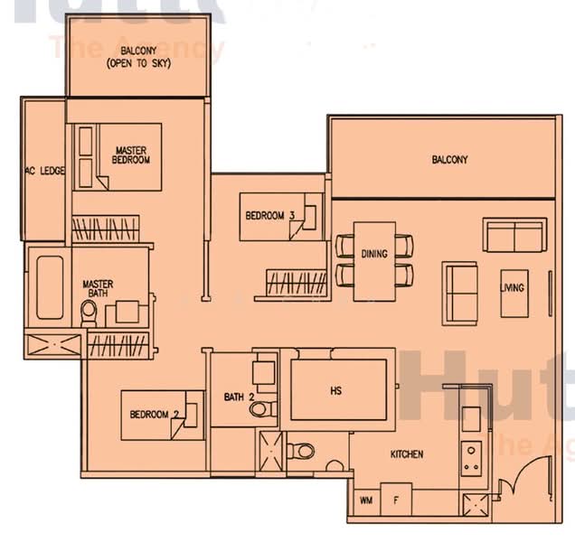 Austville Residences, 13 Sengkang East Avenue, 3 Bedrooms, 1,087 sqft, Executive Condominium For Rent, by Jas Chua, 500153184 - PropertyGuru.com.sg