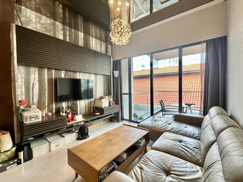 The Pier at Robertson, 80 Mohamed Sultan Road, 2 Bedrooms, 936 sqft, Apartment For Rent, by Wilson Tan, 500153185 - Living Room - PropertyGuru.com.sg
