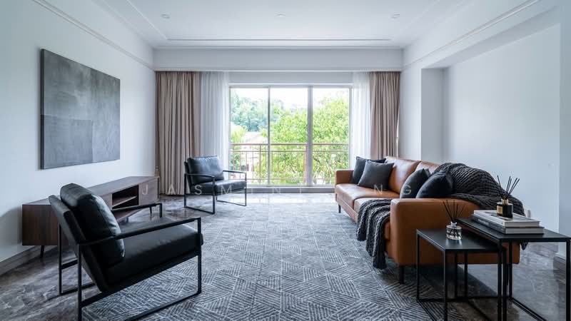 Sommerville Grandeur, 9 Farrer Drive, 3 Bedrooms, 1,830 sqft, Condominium For Rent, by Jasmine Ong, 500153228 - Living Room - PropertyGuru.com.sg