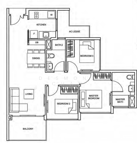 The Glades, 20 Bedok Rise, 3 Bedrooms, 840 sqft, Condominium For Rent, by Desmond Chan, 500153280 - PropertyGuru.com.sg