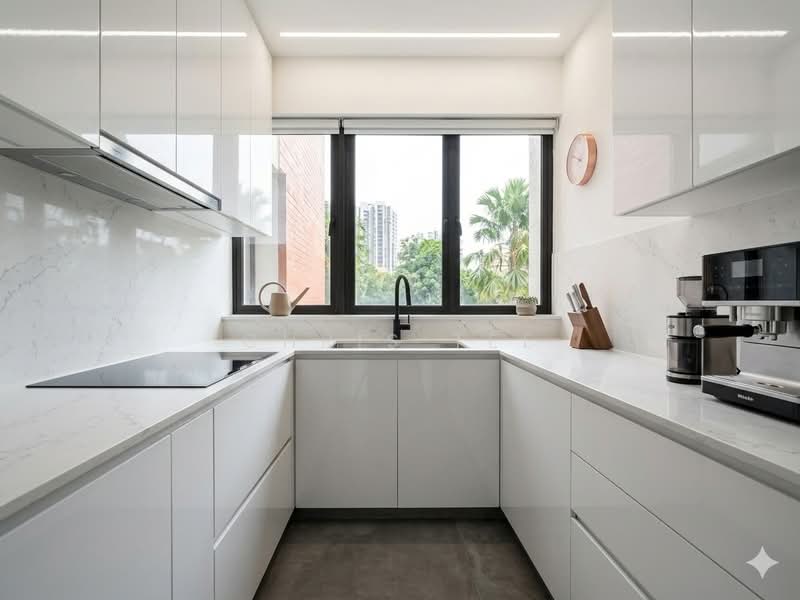 Eastern Lagoon I, 200 Upper East Coast Road, 2 Bedrooms, 1,001 sqft, Condominium For Sale, by Chris Tee, 500153290 - Kitchen - PropertyGuru.com.sg