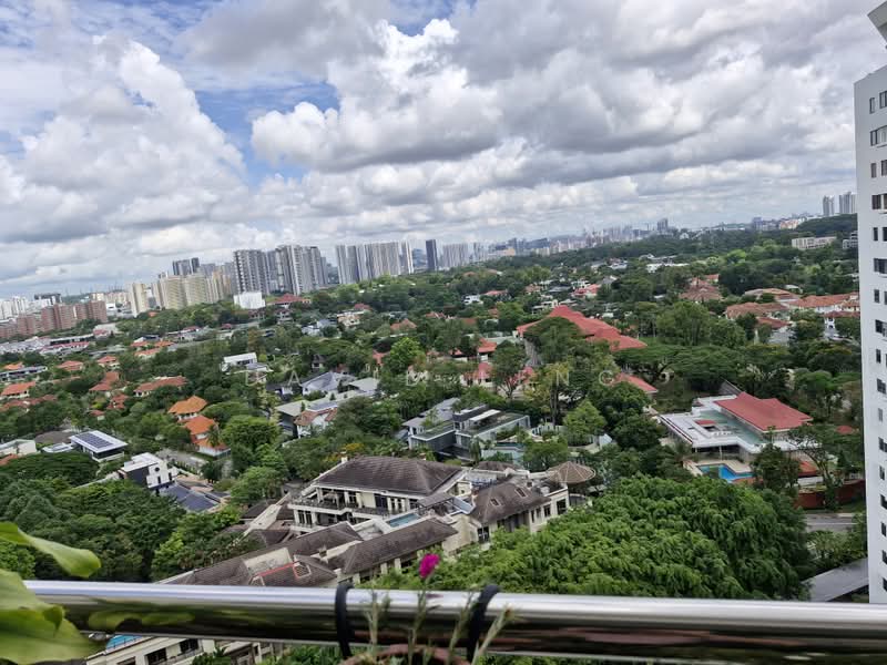 Beverly Hill, 61 Grange Road, 4 Bedrooms, 3,777 sqft, Condominium For Rent, by David Leng, 500153292 - Balcony View - PropertyGuru.com.sg