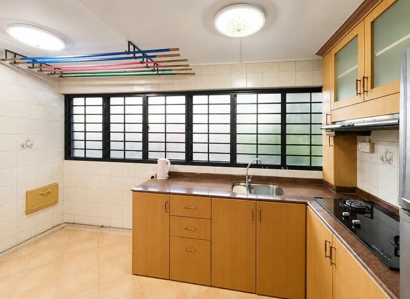 6 Farrer Road, 6 Farrer Road, 3 Bedrooms, 980 sqft, HDB Flat For Rent, by Liau Li Jun, 500153318 - Kitchen - PropertyGuru.com.sg