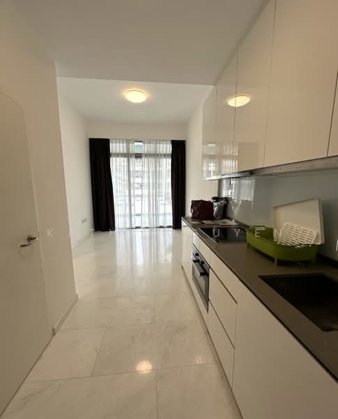 Liberte, 5 Sarkies Road, 1 Bedroom, 647 sqft, Condominium For Rent, by Kathy Nguyen, 500153328 - Kitchen - PropertyGuru.com.sg