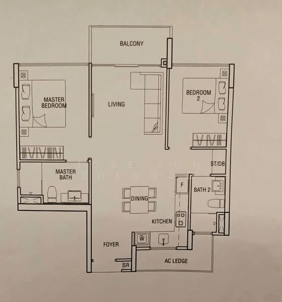 Esparina Residences, 125 Compassvale Bow, 2 Bedrooms, 829 sqft, Executive Condominium For Sale, by Jose Loh Zhenhao, 500153340 - PropertyGuru.com.sg