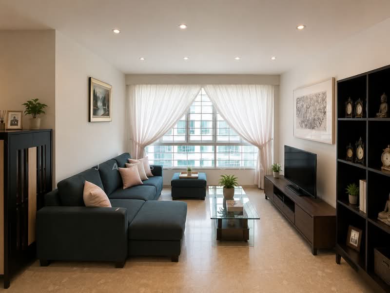 The Floravale, 228 Westwood Avenue, 3 Bedrooms, 1,324 sqft, Executive Condominium For Sale, by Jayson Chan, 500153359 - Living Room - PropertyGuru.com.sg