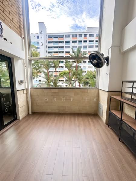 408 Fajar Road, 408 Fajar Road, 4 Bedrooms, 1,571 sqft, HDB Flat For Sale, by George Tan, 500153381 - Balcony - PropertyGuru.com.sg
