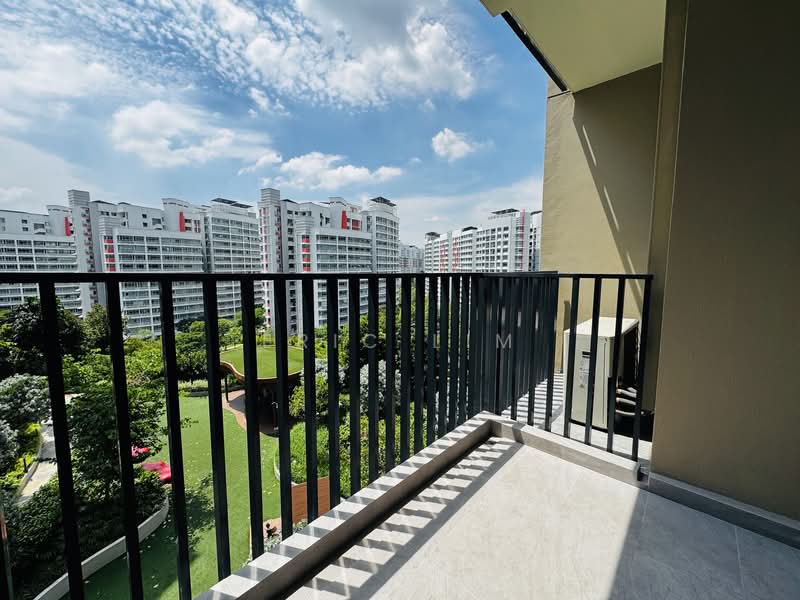 Sengkang Grand Residences, 84 Compassvale Bow, 1 Bedroom, 474 sqft, Condominium For Rent, by Eric Lim, 500153412 - Balcony - PropertyGuru.com.sg