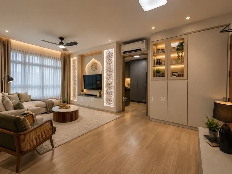 338B Anchorvale Crescent, 338B Anchorvale Crescent, 4 Bedrooms, 1,292 sqft, HDB Flat For Sale, by Sherwin Lim, 500153429 - Living Room - PropertyGuru.com.sg