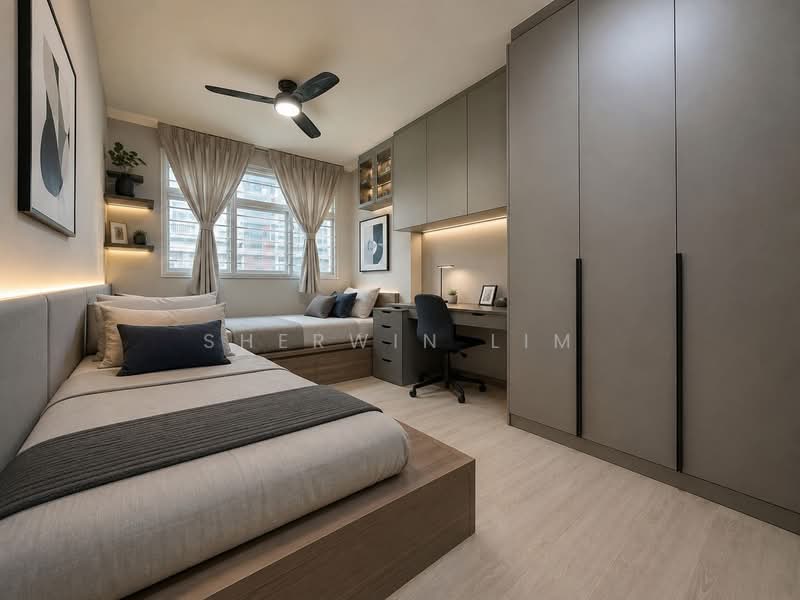 338B Anchorvale Crescent, 338B Anchorvale Crescent, 4 Bedrooms, 1,292 sqft, HDB Flat For Sale, by Sherwin Lim, 500153429 - Bedroom - PropertyGuru.com.sg