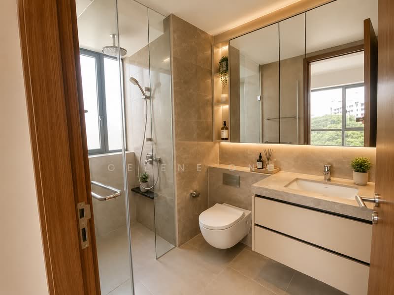 Stirling Residences, 21 Stirling Road, 3 Bedrooms, 980 sqft, Condominium For Sale, by Gelene Ong, 500153442 - Bathroom - PropertyGuru.com.sg