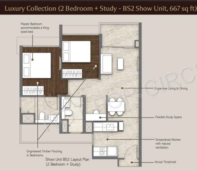 Dunearn House, , 2 Bedrooms, 667 sqft, Condominium For Sale, by Sylvia Wong, 500153445 - PropertyGuru.com.sg