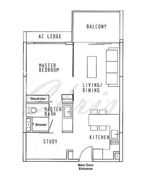 The Hillier, 6 Hillview Rise, 1 Bedroom, 624 sqft, Condominium For Rent, by Christine Low, 500153446 - PropertyGuru.com.sg