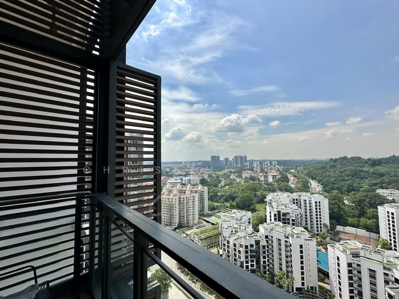 The Hillier, 6 Hillview Rise, 1 Bedroom, 624 sqft, Condominium For Rent, by Christine Low, 500153446 - Balcony - PropertyGuru.com.sg