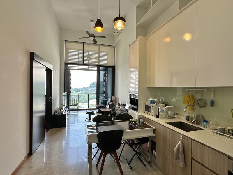 The Hillier, 6 Hillview Rise, 1 Bedroom, 624 sqft, Condominium For Rent, by Christine Low, 500153446 - View from entrance - PropertyGuru.com.sg