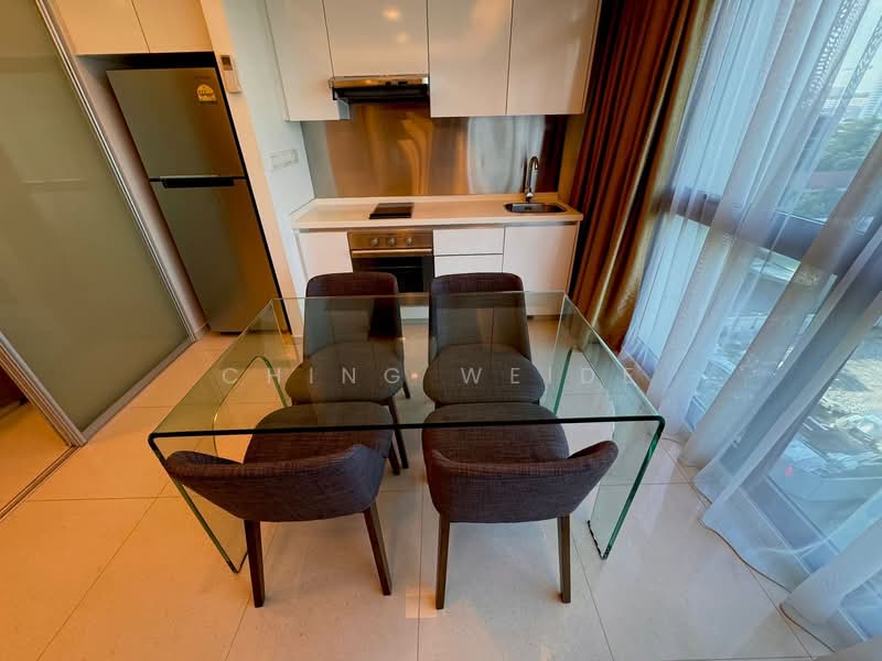 City Square Residences, 14 Kitchener Link, 1 Bedroom, 570 sqft, Condominium For Rent, by Ching Weide, 500153465 - Kitchen - PropertyGuru.com.sg