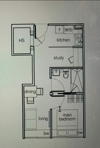 Sycamore Tree, 2 Fowlie Road, 1 Bedroom, 388 sqft, Apartment For Rent, by Sylvia Lau, 500153468 - PropertyGuru.com.sg