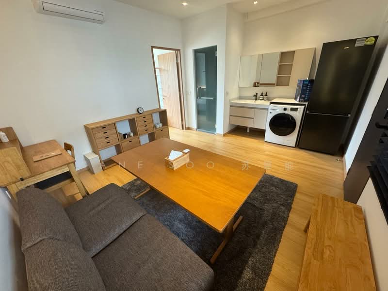 Brand New MUJI-Style 1B1B for Rent Right Beside Newton MRT (6-8mins Walk), 25 Gilstead Road, 1 Bedroom, 400 sqft, Conservation House For Rent, by Zane Soo 苏昱能, 500153469 - Living Room - PropertyGuru.com.sg