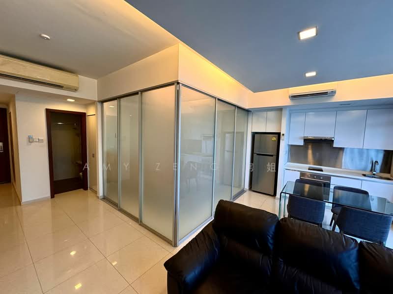 City Square Residences, 2 Kitchener Link, Studio, 570 sqft, Condominium For Rent, by Amy Zeng 房姐姐, 500153493 - Living Room - PropertyGuru.com.sg