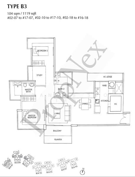 The Estuary @ Yishun, 89 Yishun Avenue 1, 2 Bedrooms, 1,119 sqft, Condominium For Rent, by Francis Seo Tho, 500153497 - PropertyGuru.com.sg