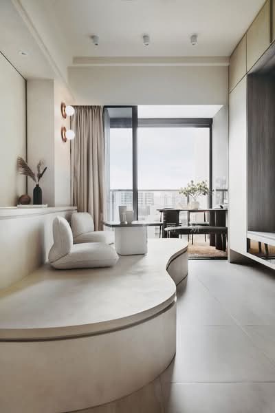 The Woodleigh Residences, 25 Bidadari Park Drive, 2 Bedrooms, 667 sqft, Apartment For Sale, by Anthea Yeo 杨丽娇, 500153506 - Living Room - PropertyGuru.com.sg