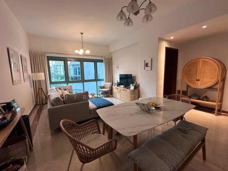 The Quayside, 60 Robertson Quay, 2 Bedrooms, 1,200 sqft, Apartment For Rent, by Shirley Tang, 500153546 - Spacious Living & Dining Room - PropertyGuru.com.sg