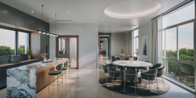 Brand new freehold detached with pool and lift in Holland, , 5 Bedrooms, 12,109 sqft, Detached House For Sale, by Cynthia Pang, 500153578 - Kitchen - PropertyGuru.com.sg