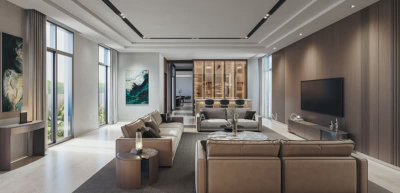 Brand new freehold detached with pool and lift in Holland, , 5 Bedrooms, 12,109 sqft, Detached House For Sale, by Cynthia Pang, 500153578 - Living Room - PropertyGuru.com.sg