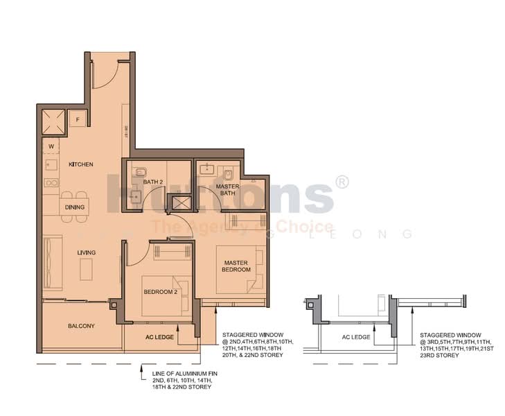 Parc Clematis, 8F Jalan Lempeng, 2 Bedrooms, 721 sqft, Condominium For Sale, by Lum Zhong Leong, 500153580 - PropertyGuru.com.sg
