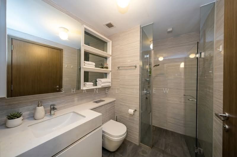 Riverbank at Fernvale, 13 Fernvale Close, 1 Bedroom, 495 sqft, Condominium For Sale, by Shanel Liew, 500153597 - Bathroom - PropertyGuru.com.sg