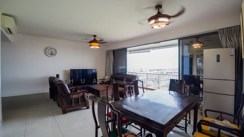 SkyPark Residences, Sembawang Drive, 5 Bedrooms, 1,593 sqft, Executive Condominium For Sale, by Chua Le Bing, 500153612 - Living Room - PropertyGuru.com.sg