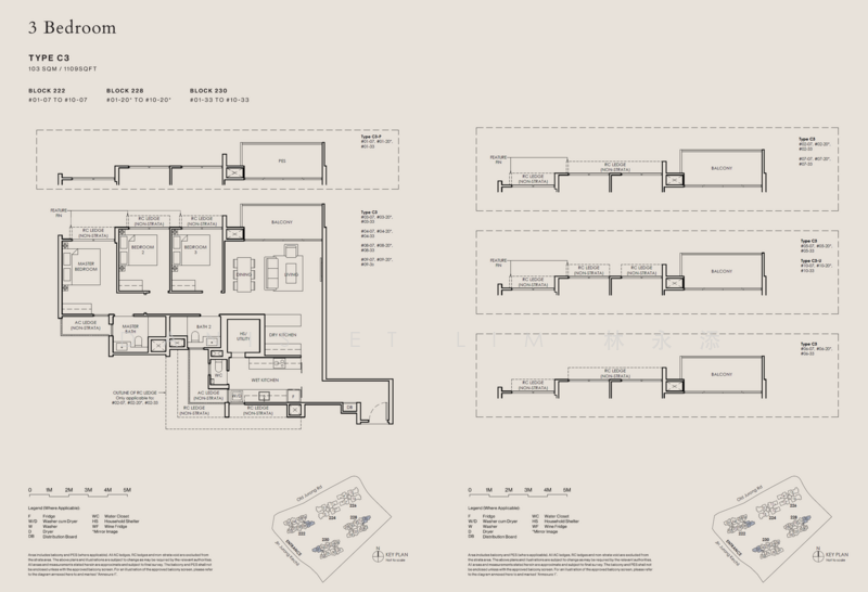 THE SEN, Jalan Jurong Kechil, 3 Bedrooms, 1,109 sqft, Condominium For Sale, by Danis ET Lim 林永添, 500153616 - PropertyGuru.com.sg