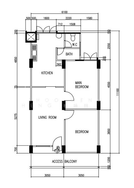 504 Bukit Batok Street 52, 504 Bukit Batok Street 52, 2 Bedrooms, 646 sqft, HDB Flat For Sale, by Thoo Weng Heng 杜咏恒 (Wayne), 500153645 - PropertyGuru.com.sg