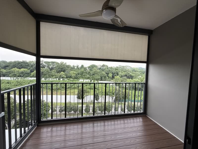iNz Residence, 74 Choa Chu Kang Avenue 5, 3 Bedrooms, 883 sqft, Condominium For Rent, by Edwin Hoe, 500153662 - Balcony - PropertyGuru.com.sg
