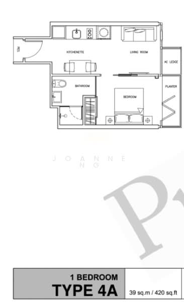 Vivace, 19 Tong Watt Road, 1 Bedroom, 420 sqft, Apartment For Sale, by Joanne Ng, 500153679 - PropertyGuru.com.sg