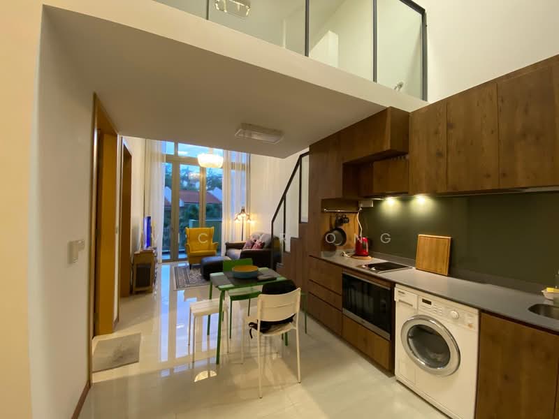 Pollen & Bleu, 15 Farrer Drive, 1 Bedroom, 700 sqft, Condominium For Sale, by Victor Ong, 500153705 - Living Room - PropertyGuru.com.sg