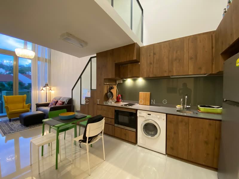 Pollen & Bleu, 15 Farrer Drive, 1 Bedroom, 700 sqft, Condominium For Sale, by Victor Ong, 500153705 - Kitchen - PropertyGuru.com.sg