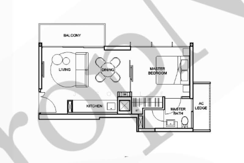 The Tembusu, 107 Tampines Road, 1 Bedroom, 474 sqft, Condominium For Sale, by Jason Lee, 500153709 - PropertyGuru.com.sg