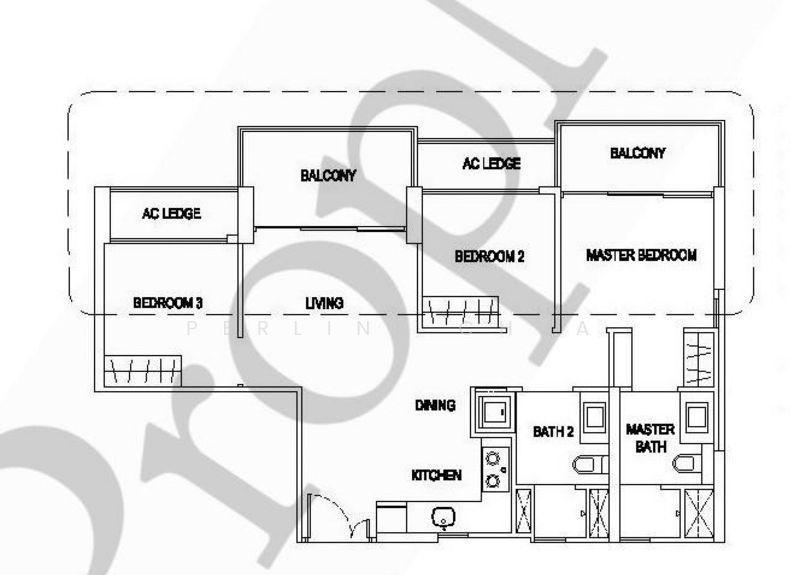 J Gateway, 2 Gateway Drive, 3 Bedrooms, 893 sqft, Condominium For Sale, by Perline Chua, 500153710 - PropertyGuru.com.sg