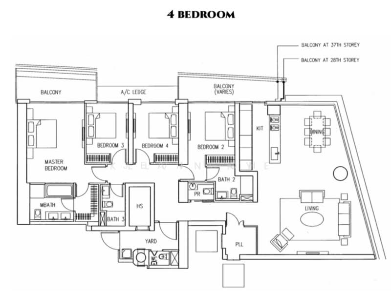 Marina Bay Residences, 18 Marina Boulevard, 5 Bedrooms, 3,973 sqft, Condominium For Rent, by Jean Goh, 500153714 - PropertyGuru.com.sg