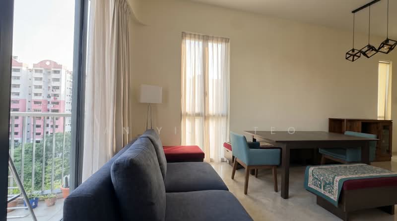 d'Leedon (Former Farrer Court), 13 Leedon Heights, 2 Bedrooms, 1,066 sqft, Condominium For Sale, by Ian Yijie Teo, 500153721 - Living Room - PropertyGuru.com.sg
