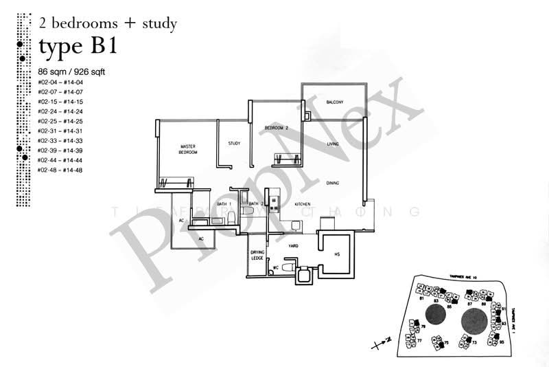 Waterview, 91 Tampines Avenue 1, 3 Bedrooms, 926 sqft, Condominium For Sale, by Tiffany Chong, 500153724 - PropertyGuru.com.sg
